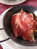 Huevos Rotos Con Jamon Serrano
